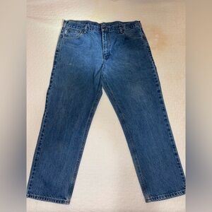 Carhartt Men's Straight Fit Denim Jeans - Blue